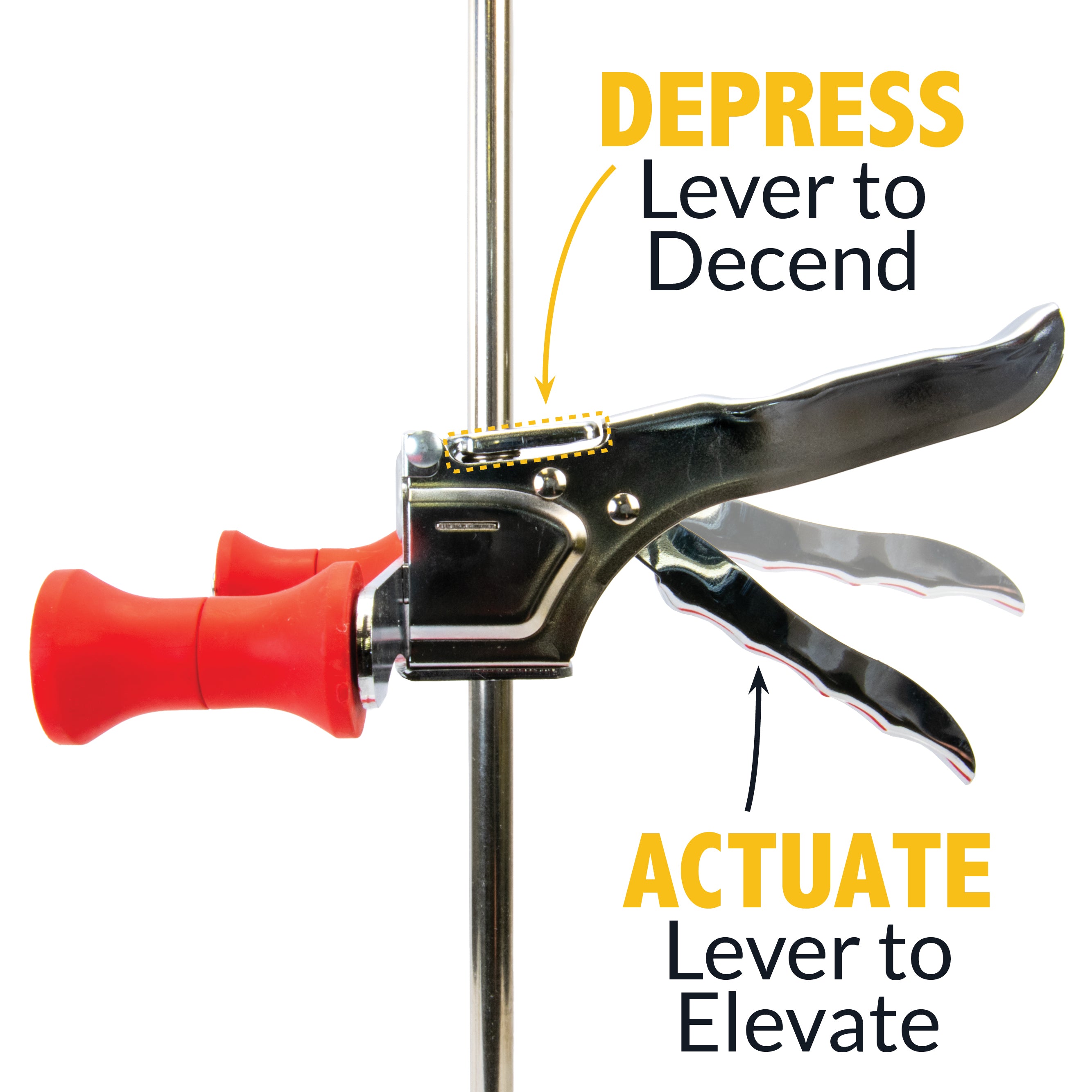 Adjustable Steering Wheel Holder & Brake Pedal Depressor