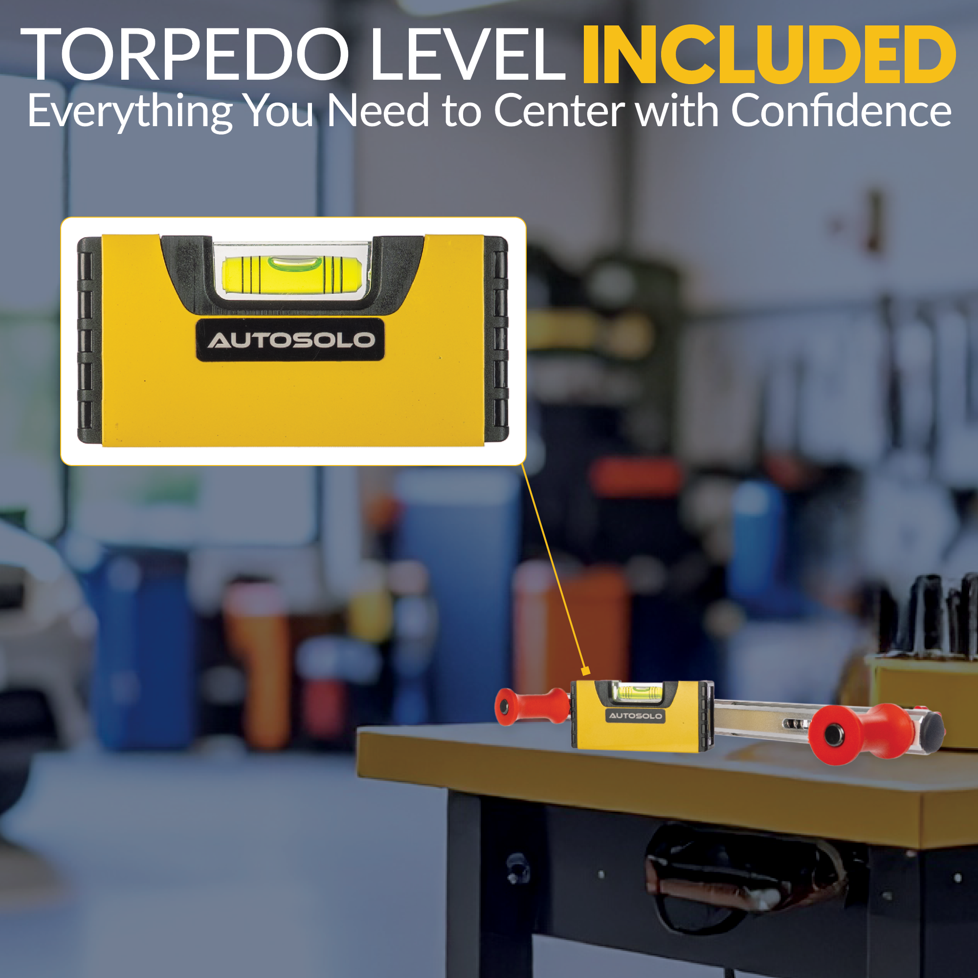 Steering Wheel Level Alignment Tool
