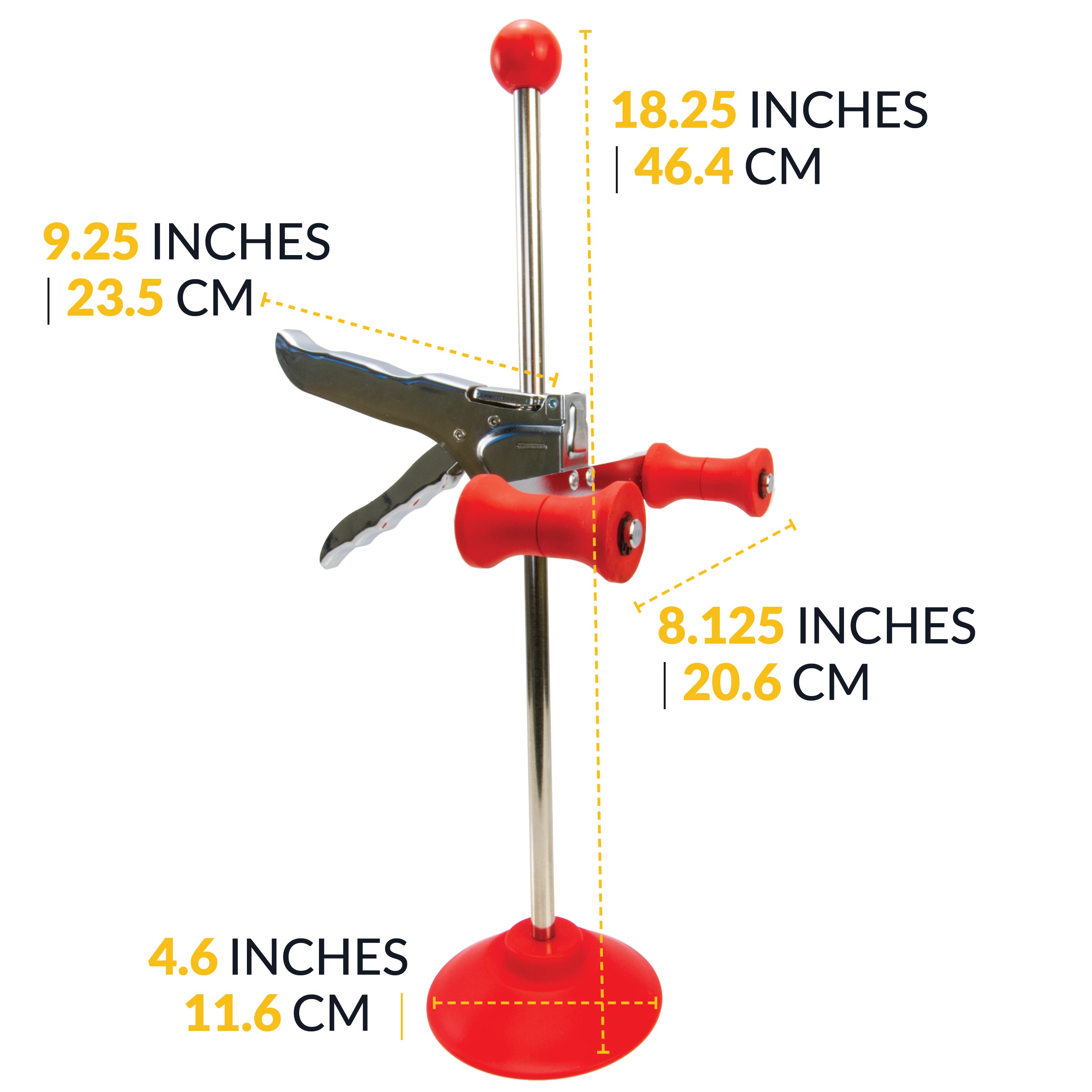 Adjustable Steering Wheel Holder & Brake Pedal Depressor