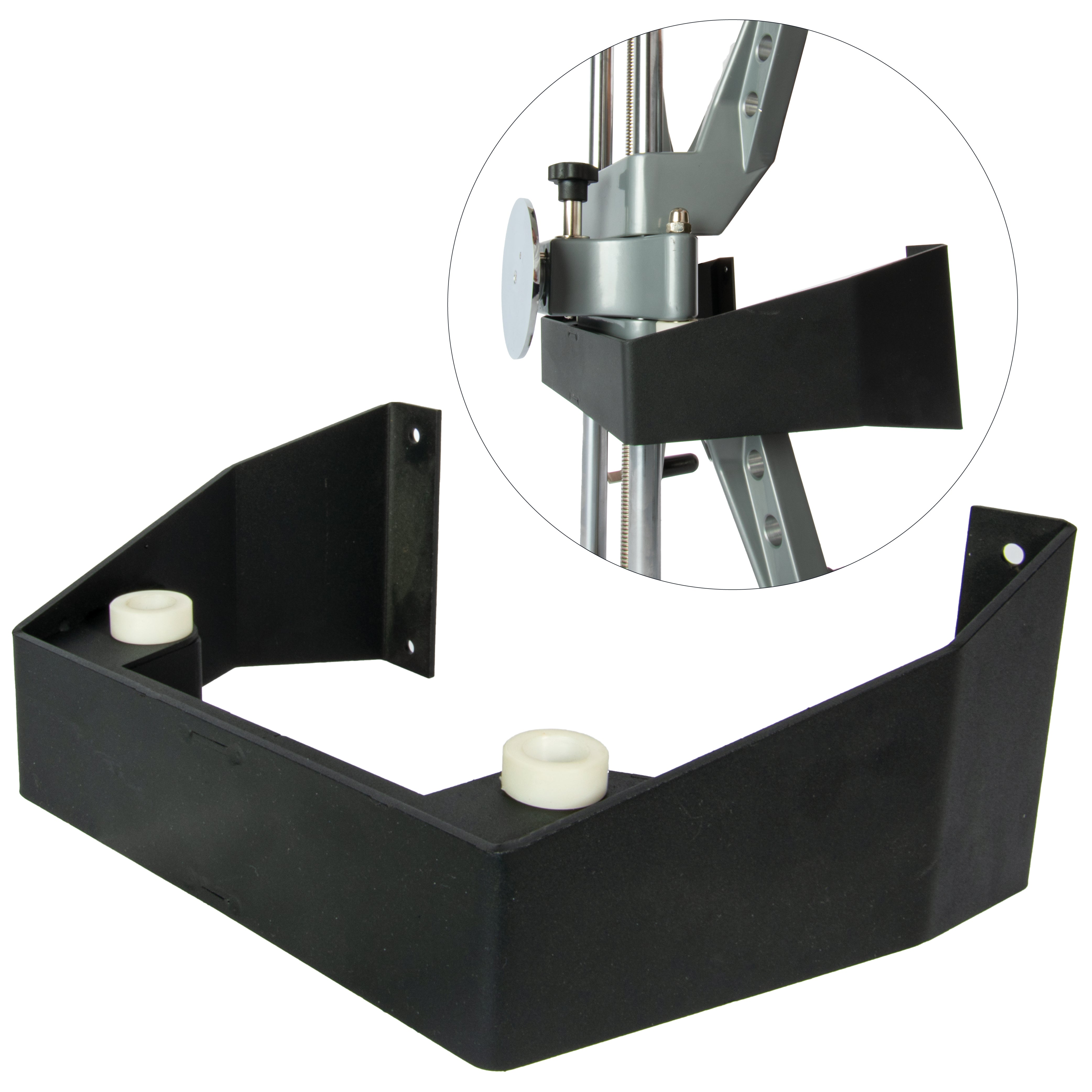 Heavy-Duty Wall Mount Rack for Wheel Clamp Tool