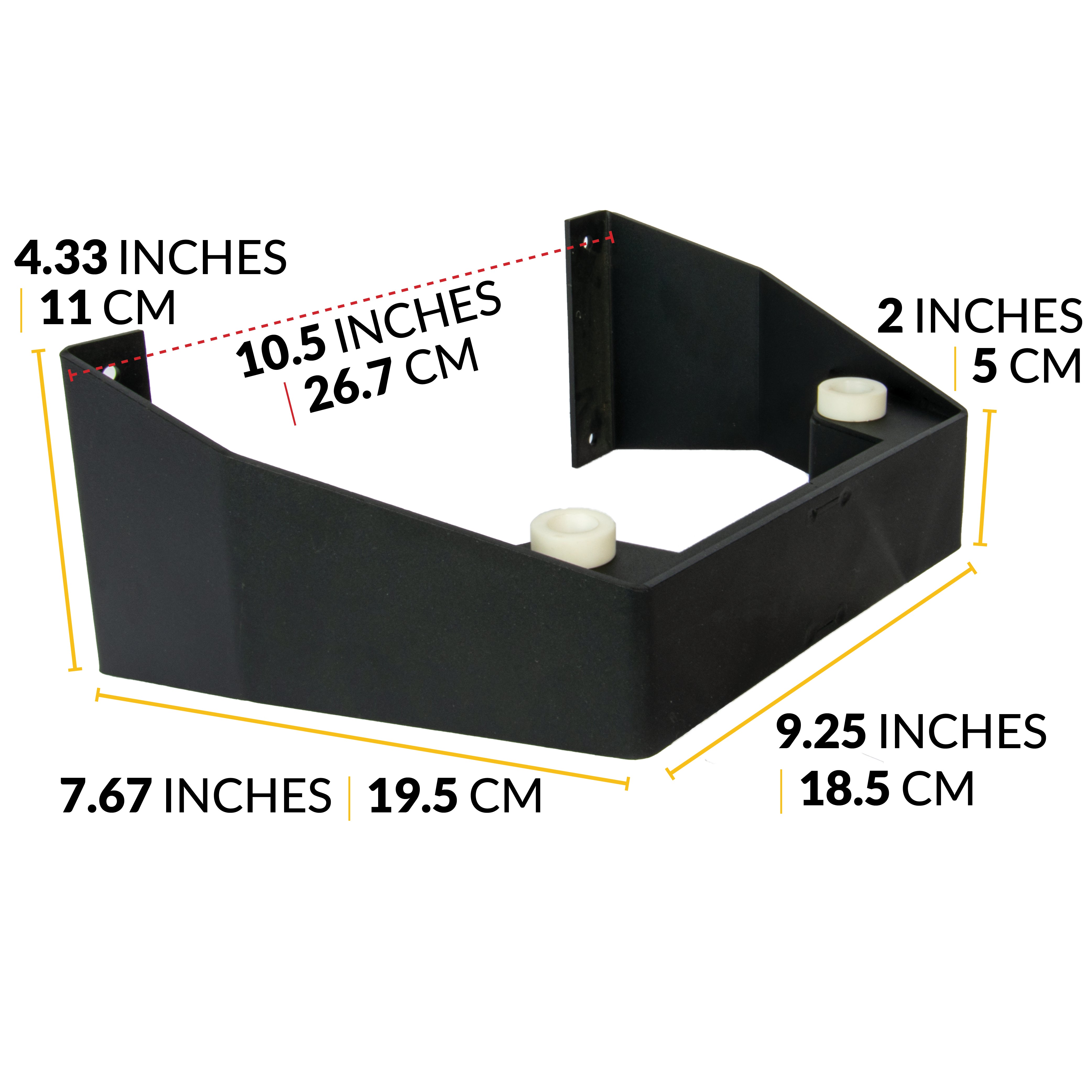 Heavy-Duty Wall Mount Rack for Wheel Clamp Tool