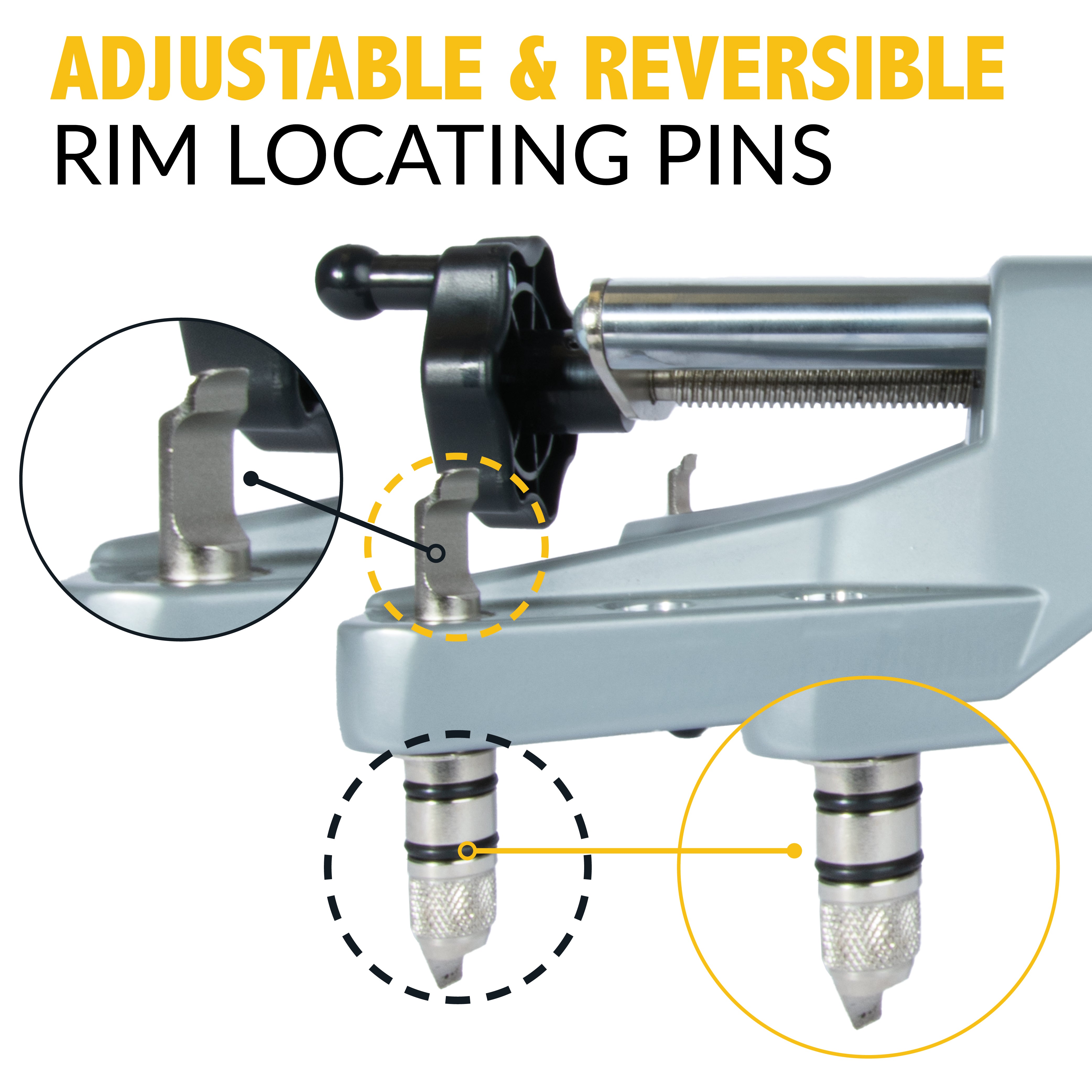 3D DSP Alignment Wheel Clamp & Magnetic Adapter for Camber Caster Gauges