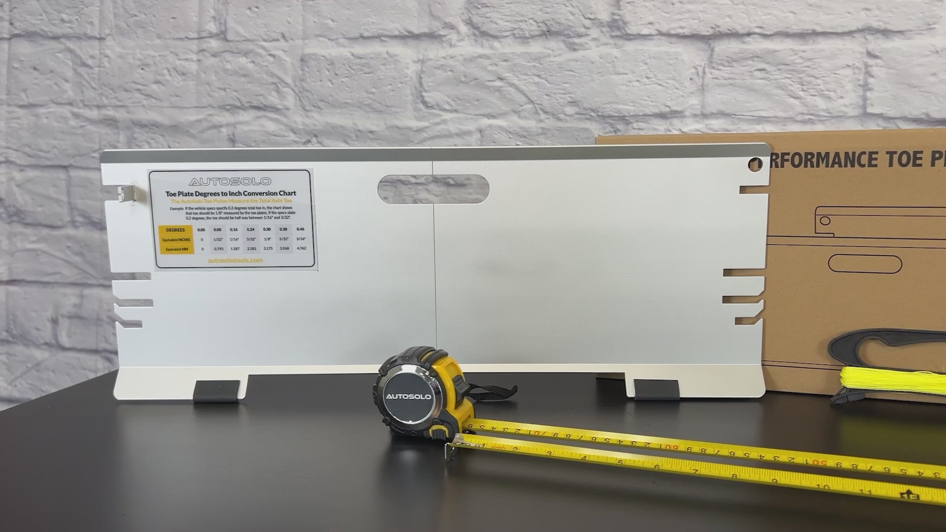 3-in-1 Toe Alignment Plates for Automotive Toe, Steer Ahead, and Thrust Angle Adjustments