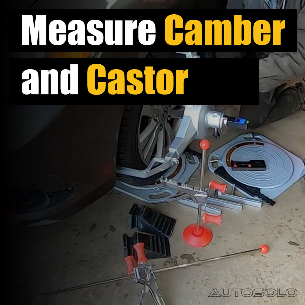 Digital Camber and Castor Gauge with LCD Display
