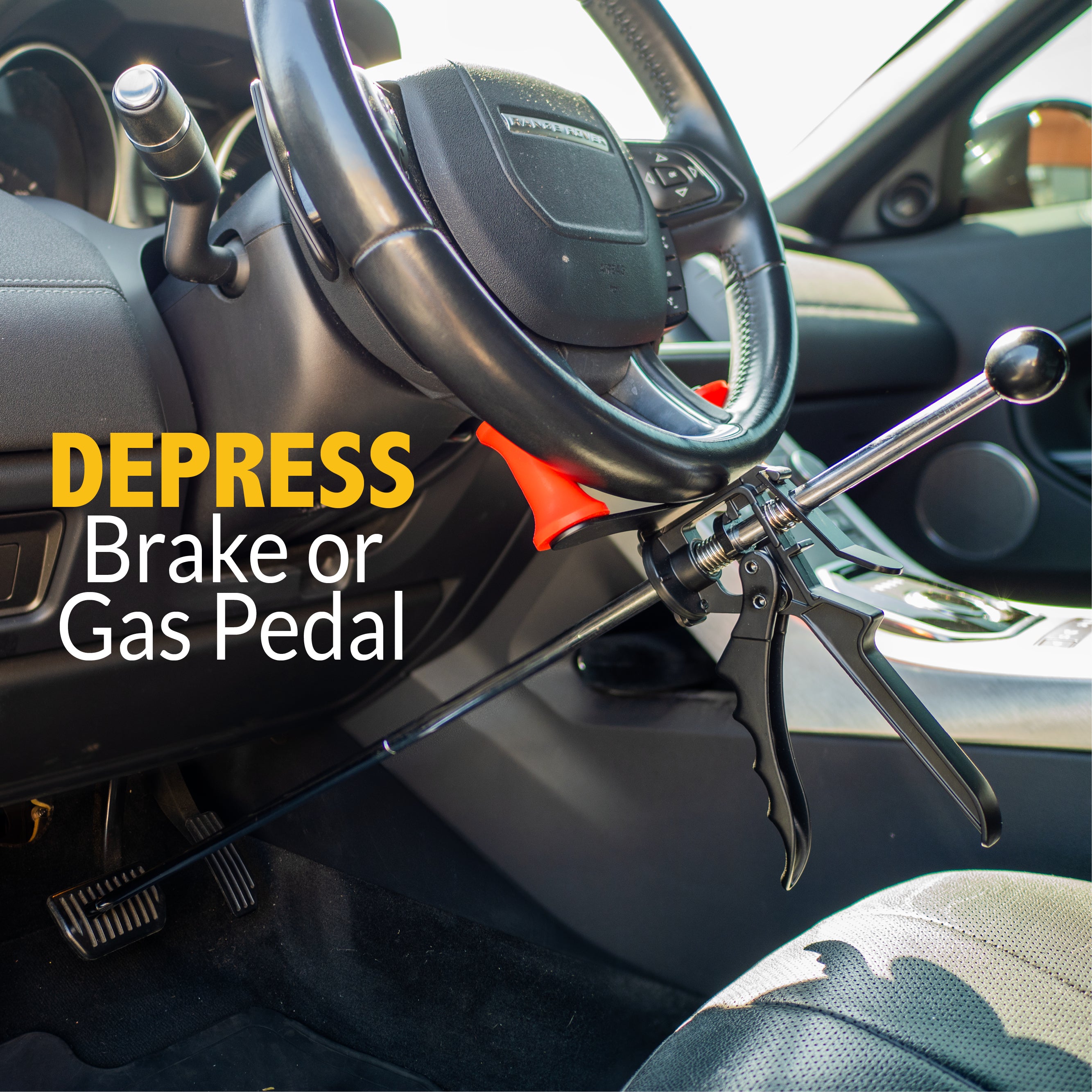 depress the brake pedal meaning Brake Pedal Depressor Tool