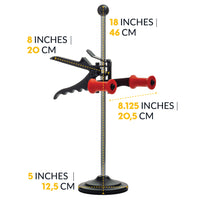 Adjustable Steering Wheel Holder & Brake Pedal Depressor