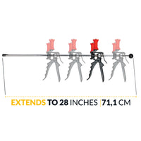 Adjustable Steering Wheel Holder & Brake Pedal Depressor