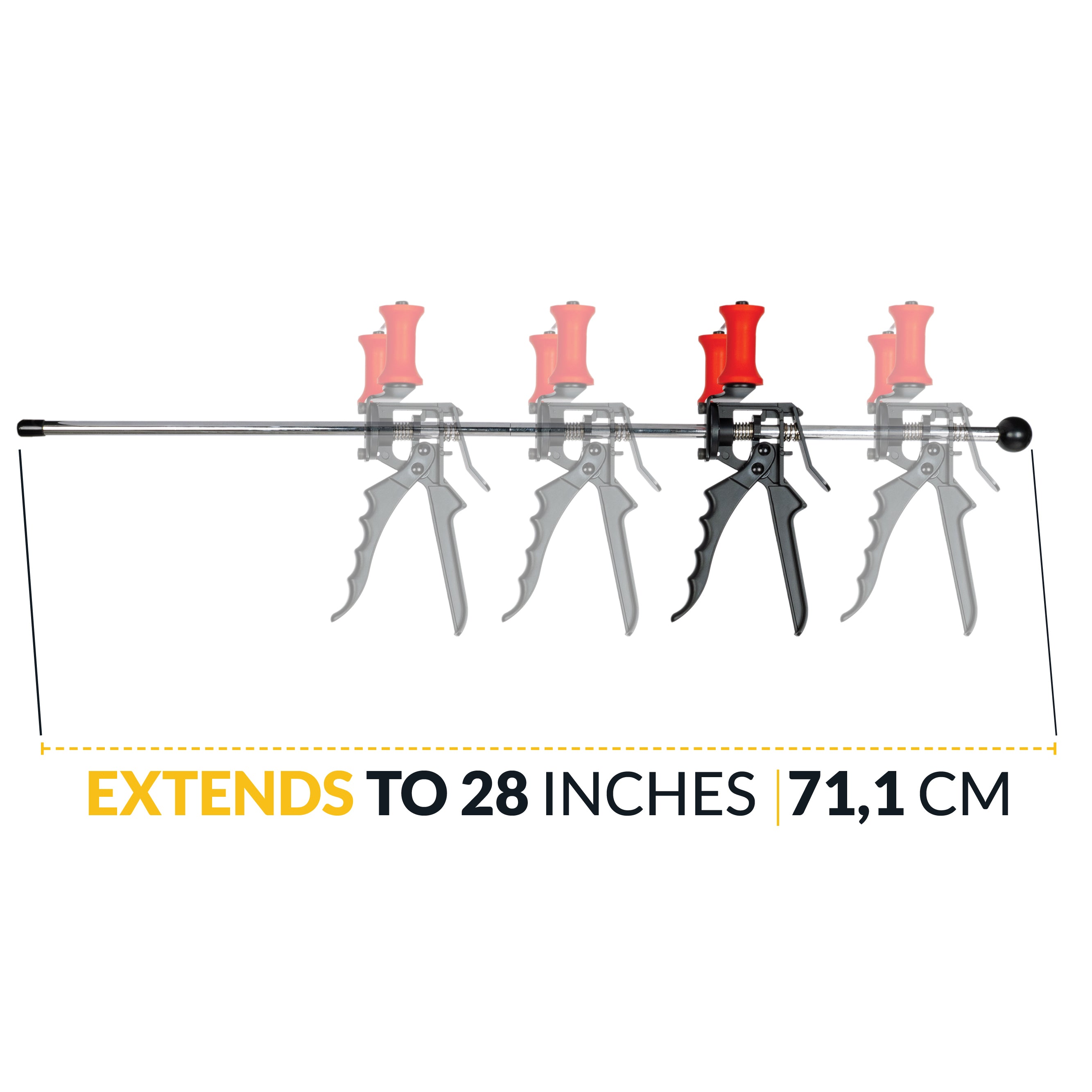 Adjustable Steering Wheel Holder & Brake Pedal Depressor