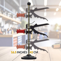 Adjustable Steering Wheel Holder & Brake Pedal Depressor