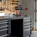 Adjustable Steering Wheel Holder & Brake Pedal Depressor