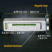 [OPEN BOX] Magnetic Camber Caster Alignment Gauge