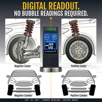 Digital Camber and Caster Gauge with LCD Display