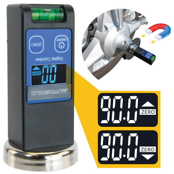 Digital Camber Caster Gauge with LCD Display