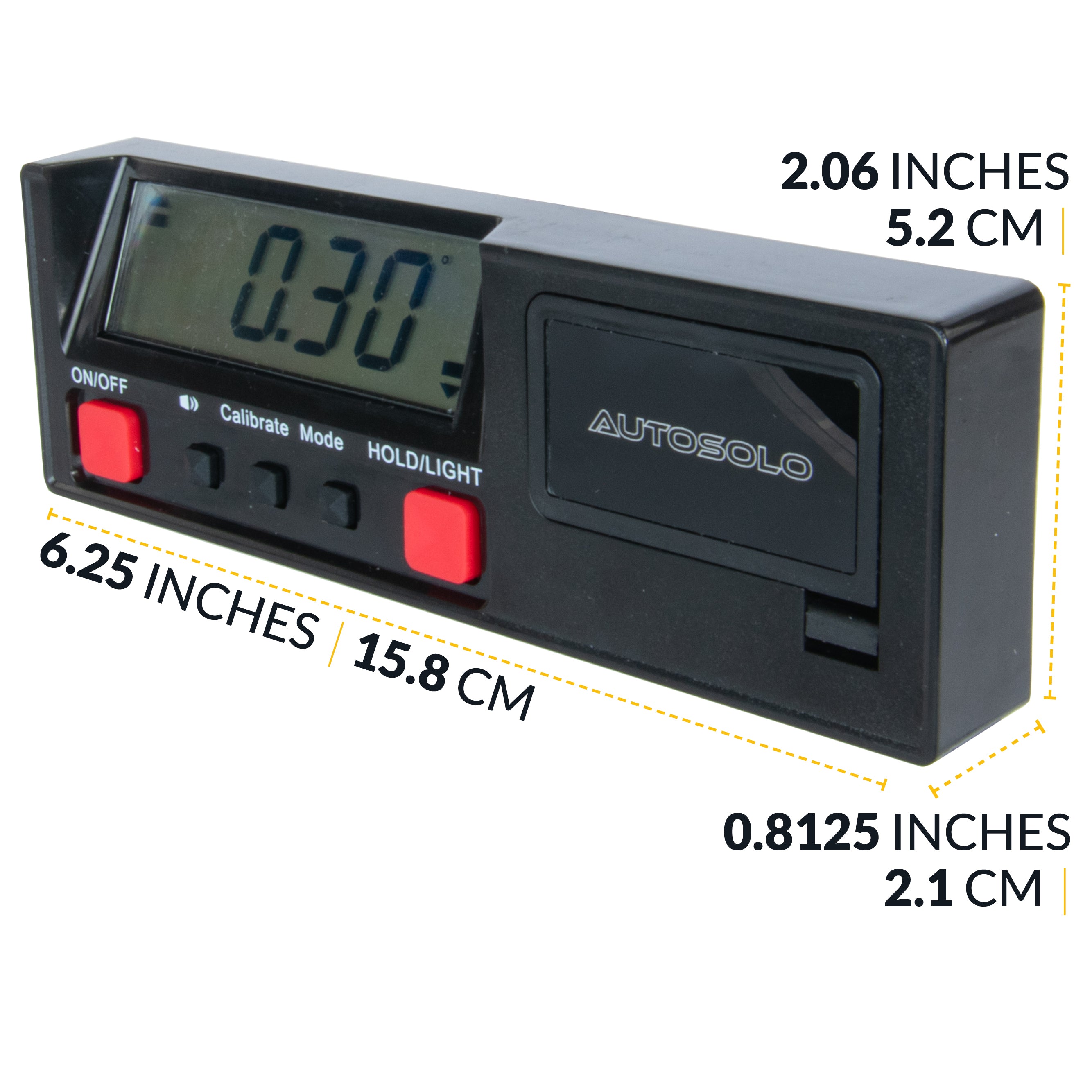 High-Precision Leveler Finder with Magnetic Base