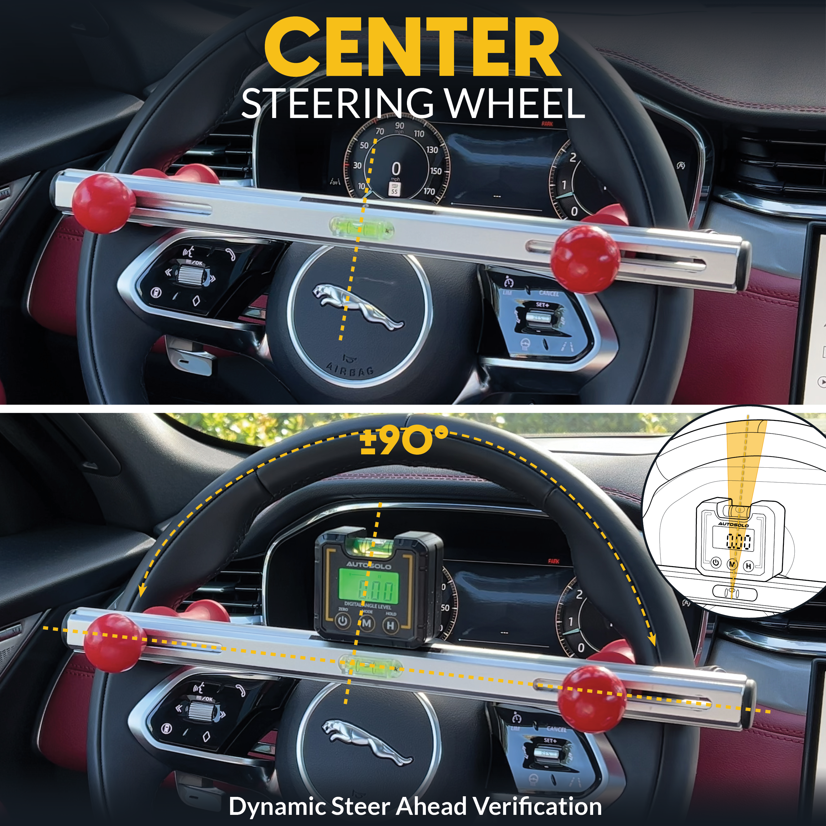 Steering Wheel Level Alignment Tool