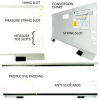 3-in-1 Toe Alignment Plates for Automotive Toe, Steer Ahead , and Thrust Angle Adjustments