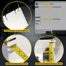 3-in-1 Toe Alignment Plates for Automotive Toe, Steer Ahead, and Thrust Angle Adjustments