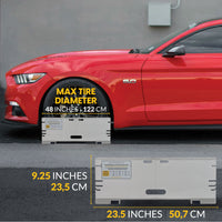 3-in-1 Toe Alignment Plates for Automotive Toe, Steer Ahead, and Thrust Angle Adjustments