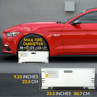 3-in-1 Toe Alignment Plates for Automotive Toe, Steer Ahead, and Thrust Angle Adjustments