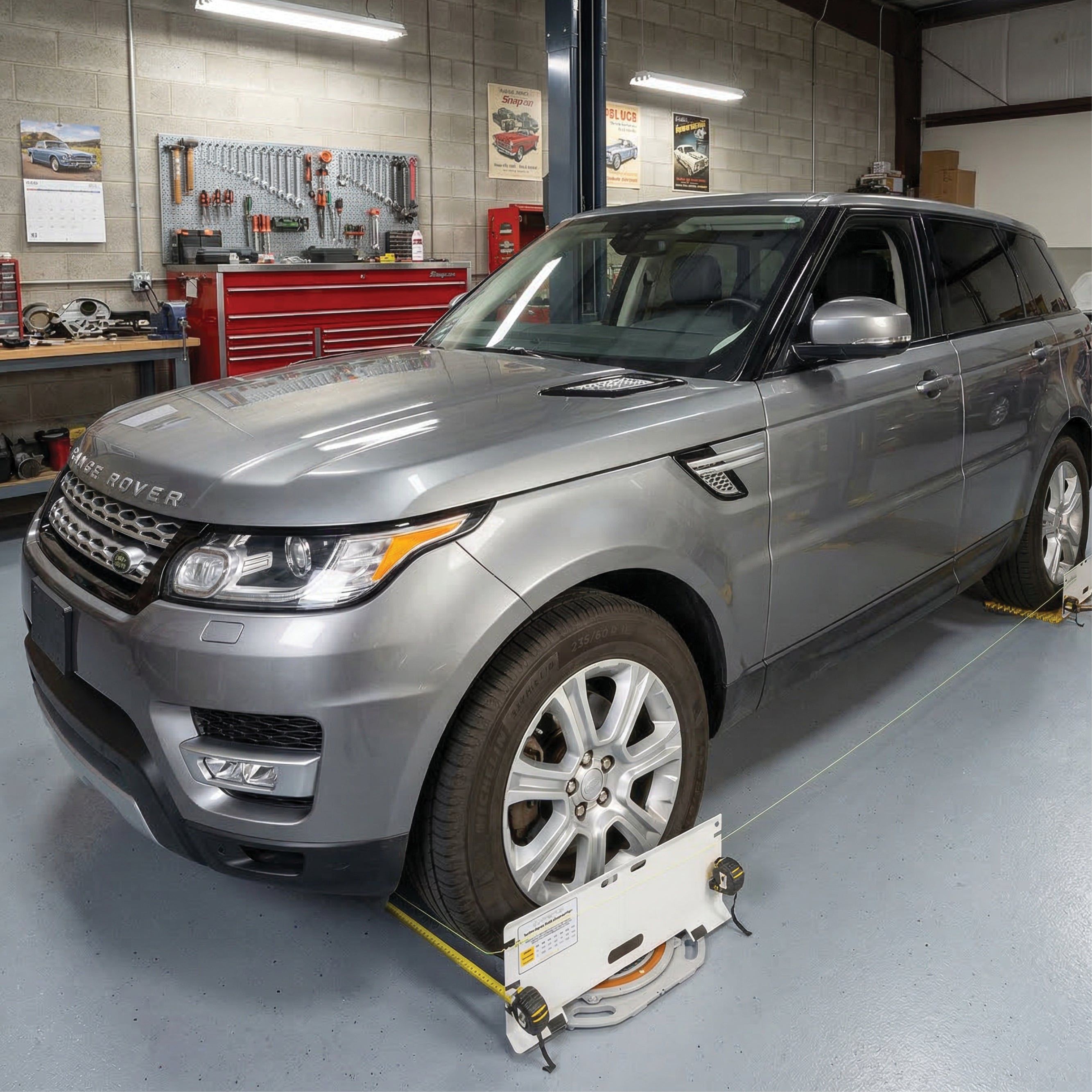 3-in-1 Toe Alignment Plates for Automotive Toe, Steer Ahead, and Thrust Angle Adjustments