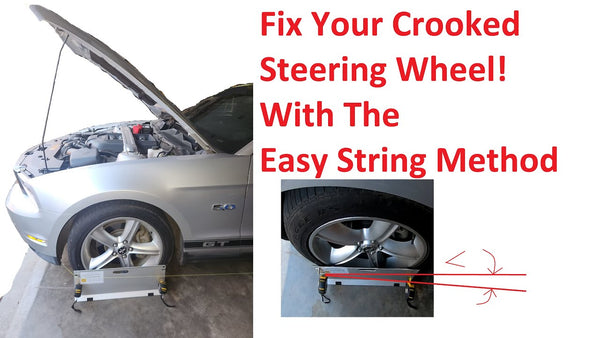 How to Straighten and Align a Steering Wheel