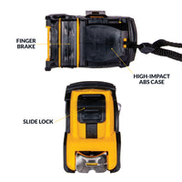 AutoSolo 16' x 7/8" Tape Measure with Slide Lock & Finger Brake