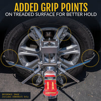3D DSP Wheel Alignment Clamp with Tire Tread Grip Extensions & Magnetic Adapter