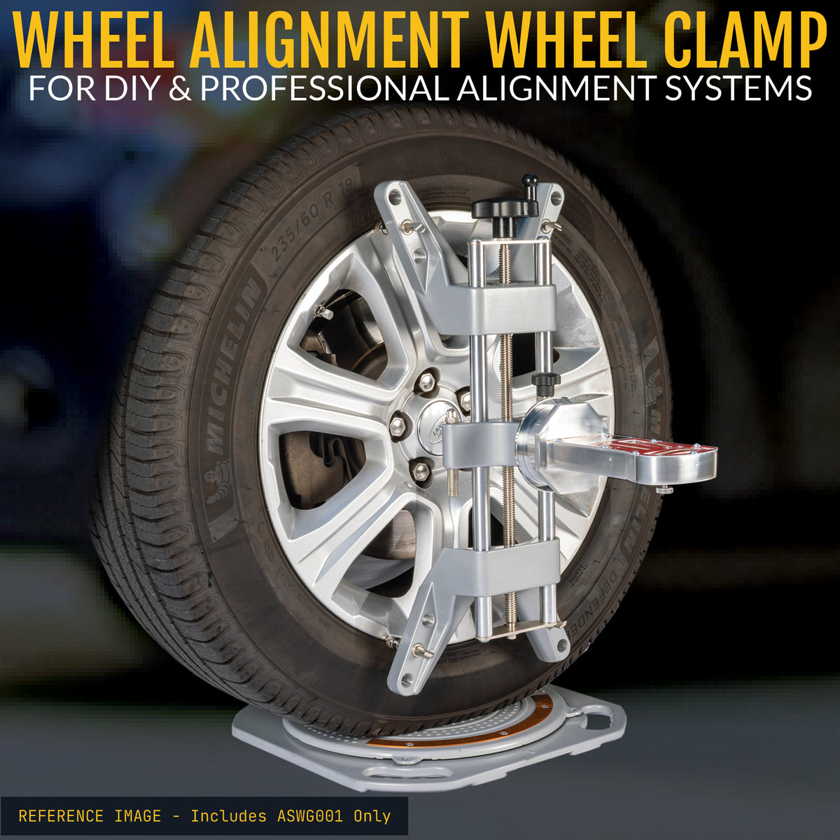 3D DSP Alignment Wheel Clamp & Magnetic Adapter for Wheel Alignment