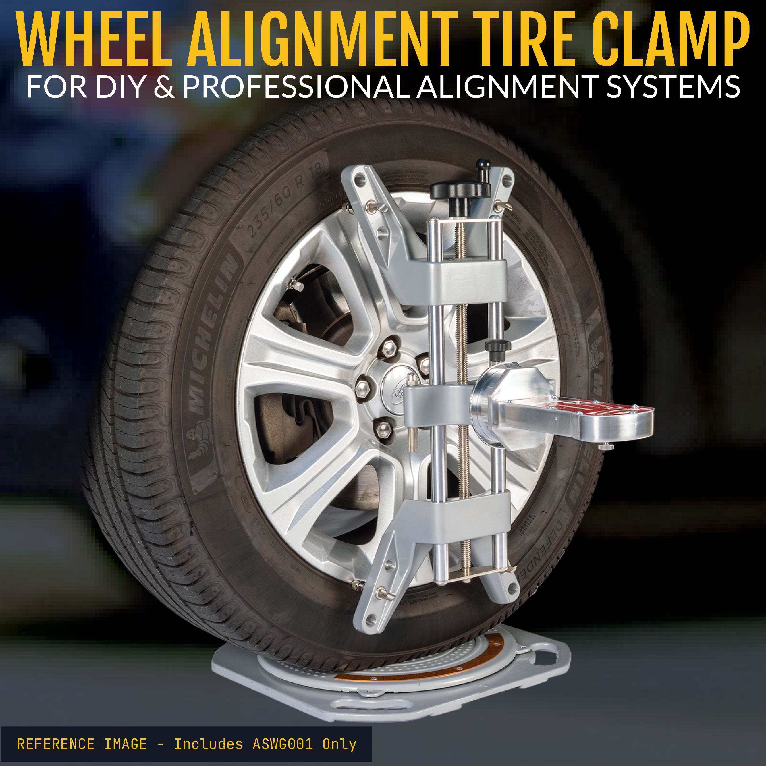 3D DSP Alignment Wheel Clamp & Magnetic Adapter for Wheel Alignment