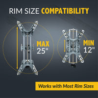 AutoSolo Wheel Alignment Bundle to Measure Camber, Caster, and Kingpin Inclination