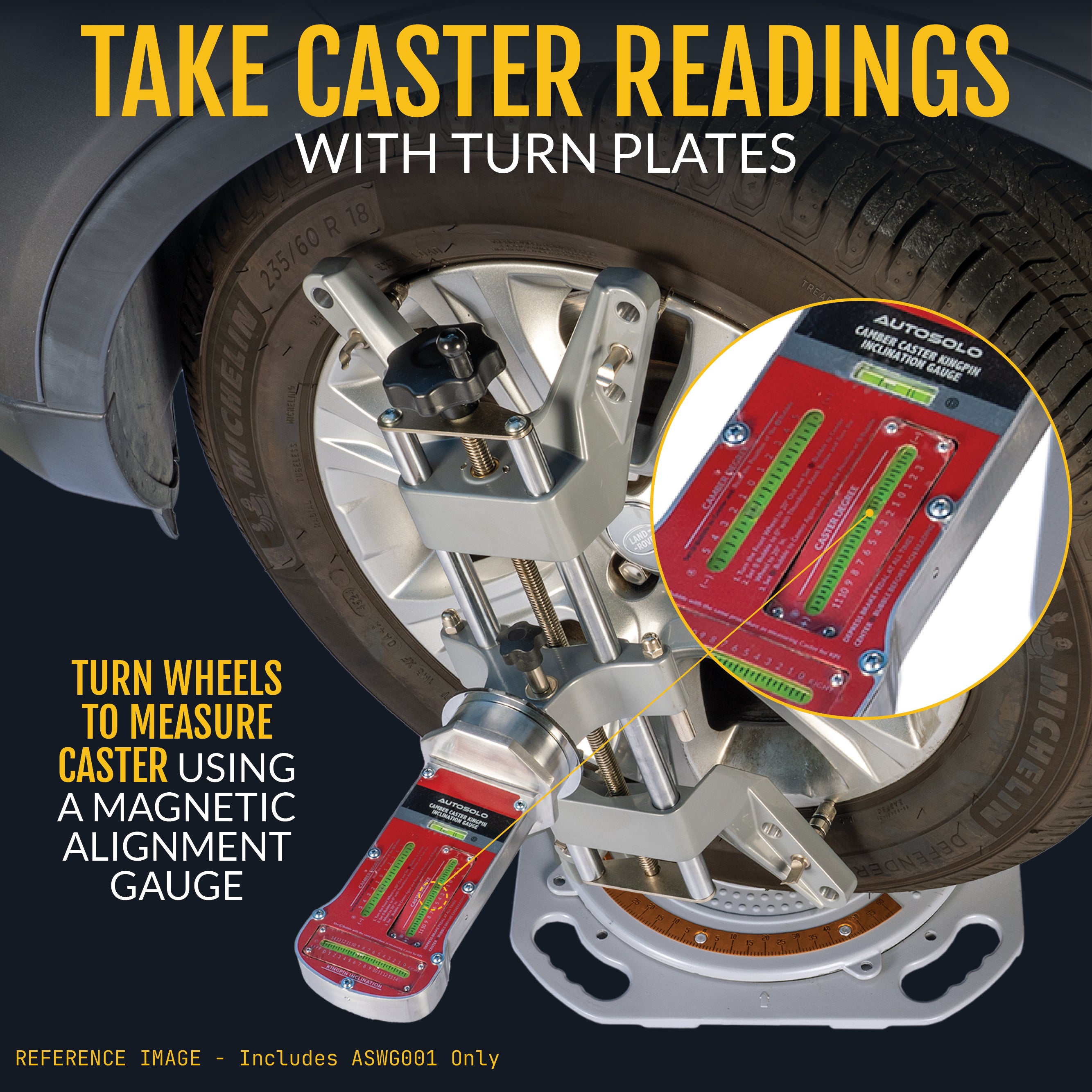 3D DSP Alignment Wheel Clamp & Magnetic Adapter for Wheel Alignment