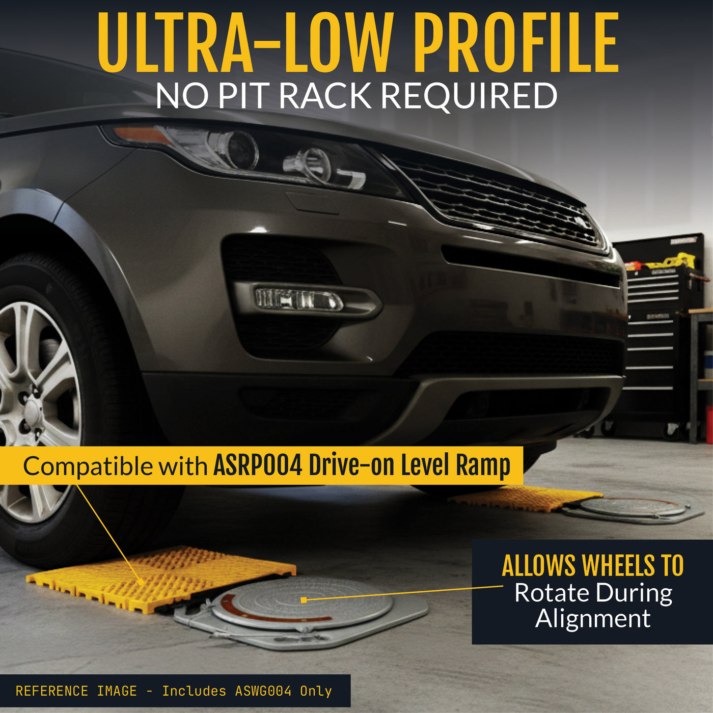 Wheel Alignment Turn Plates, Pit Rack & Drive-On Models – AutoSolo