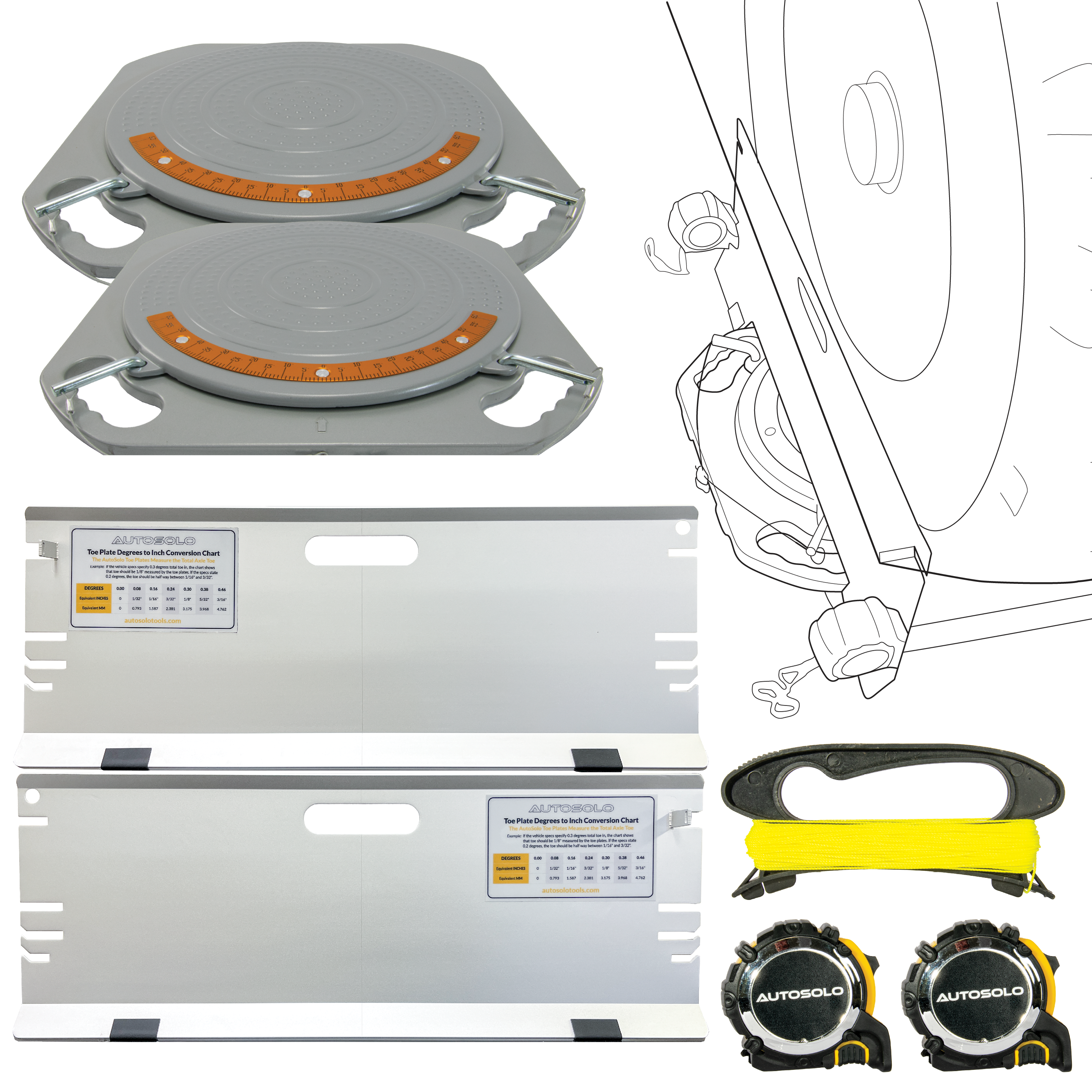 Toe and Steer Ahead Alignment Bundle