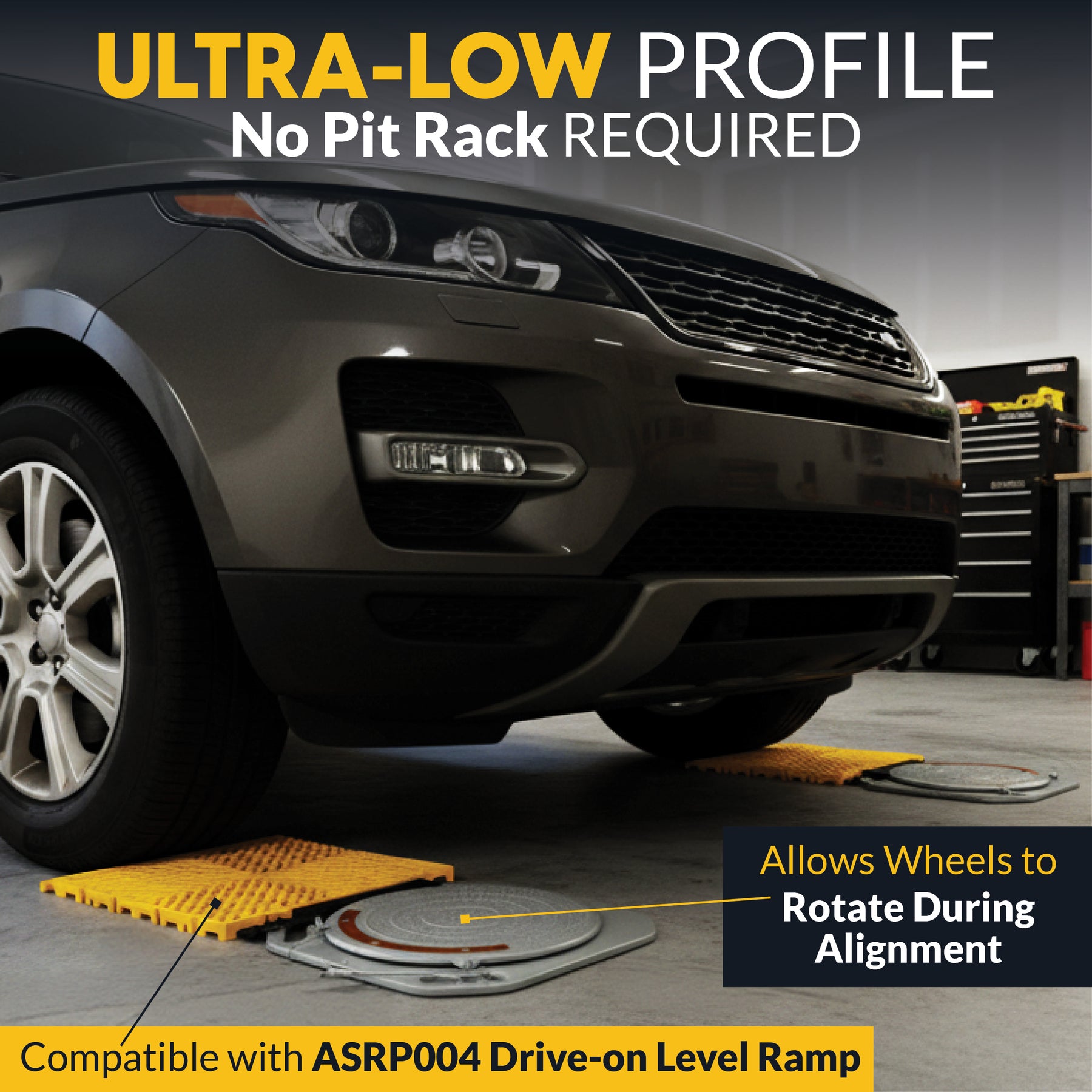 Wheel Alignment Turn Plates - Pit Rack and Drive On Models Available ...