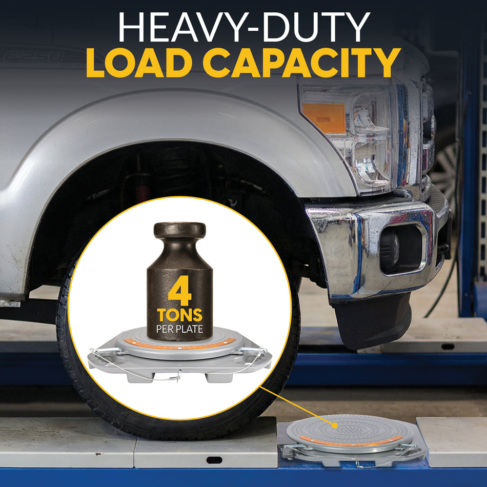 Wheel Alignment Turn Plates, Pit Rack & Drive-On Models – AutoSolo
