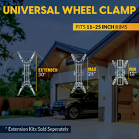 AutoSolo Wheel Alignment Bundle to Measure Camber, Caster, and Kingpin Inclination