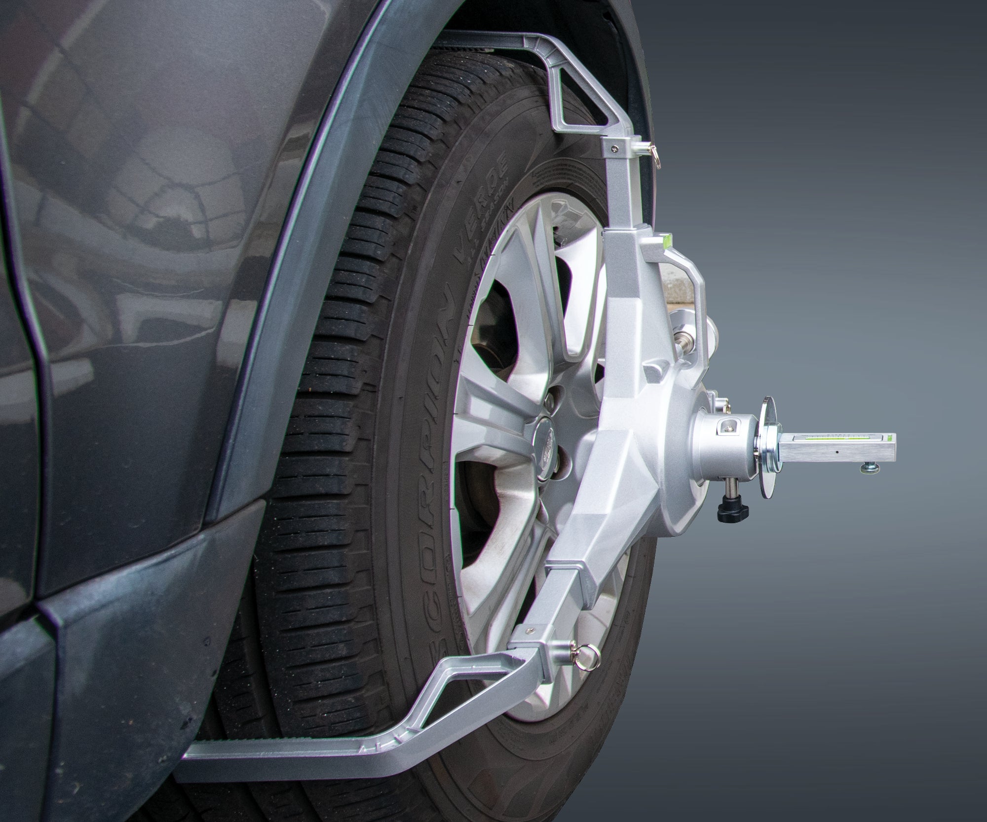 Wheel Alignment Calibration Tire Clamp with Magnetic Adapter Plate ...