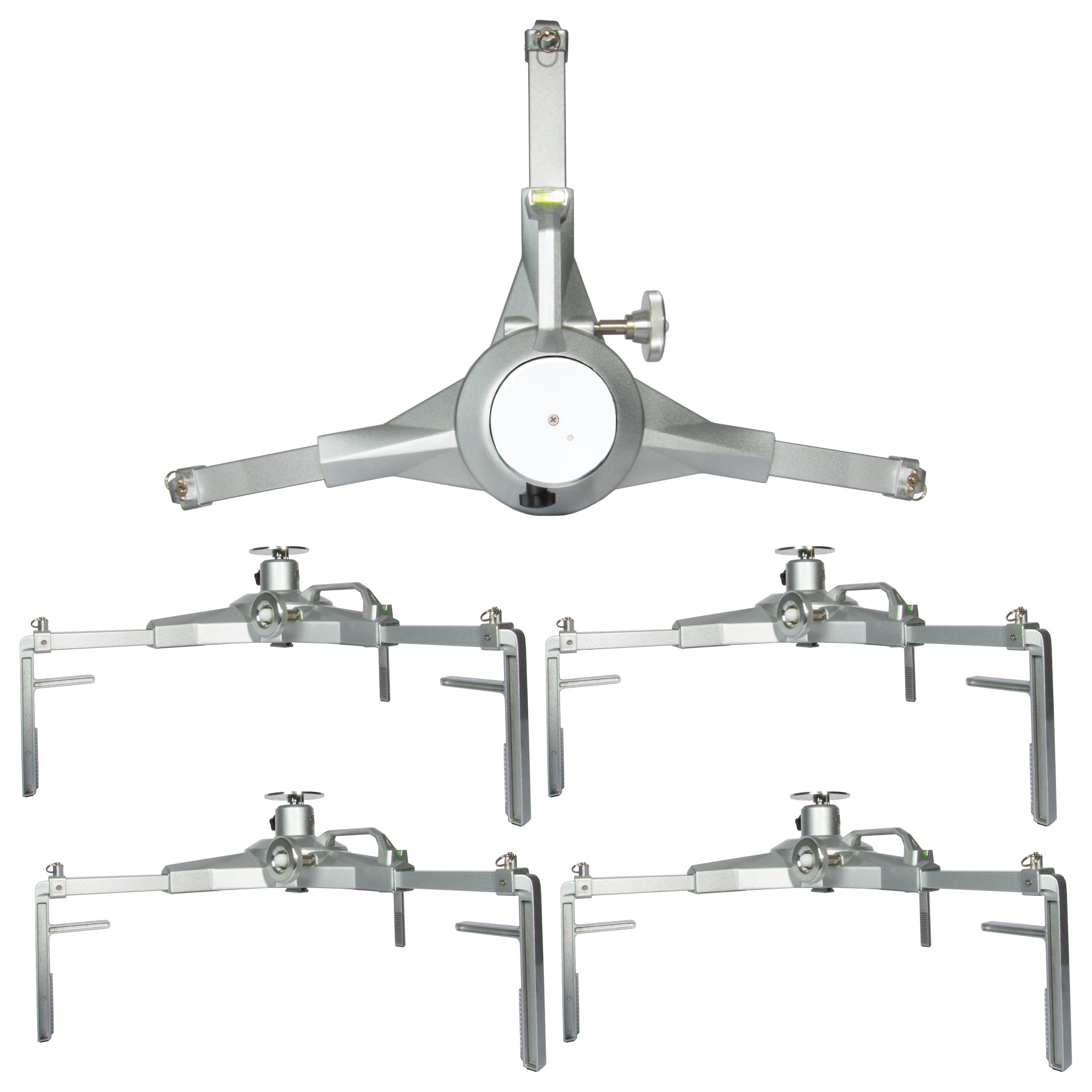 Wheel Alignment Calibration Tire Clamp with Magnetic Adapter Plate