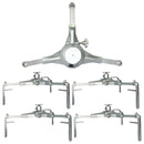 [OPEN BOX] Wheel Alignment Calibration Tire Clamp with Magnetic Adapter Plate