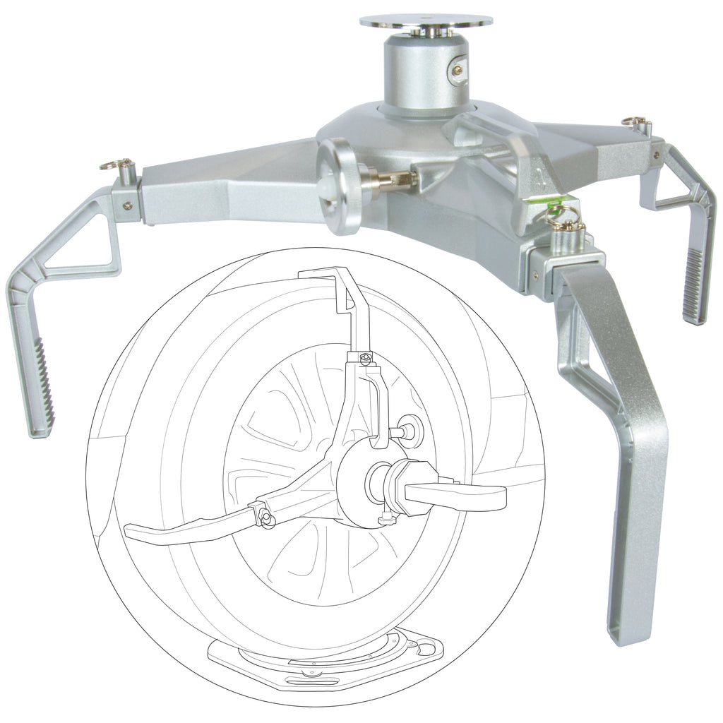 Wheel Alignment Tire Clamp for Quick and Easy Attachment – AutoSolo