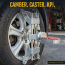 AutoSolo Comfort Wheel Alignment Kit, Camber Caster KPI Gauge, Turn Plates and Rear Ramps, Level Car, DIY Home Garage