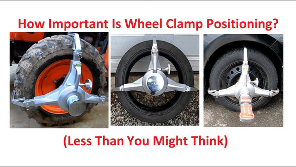 Wheel Alignment Clamp Positioning – Does It Matter?