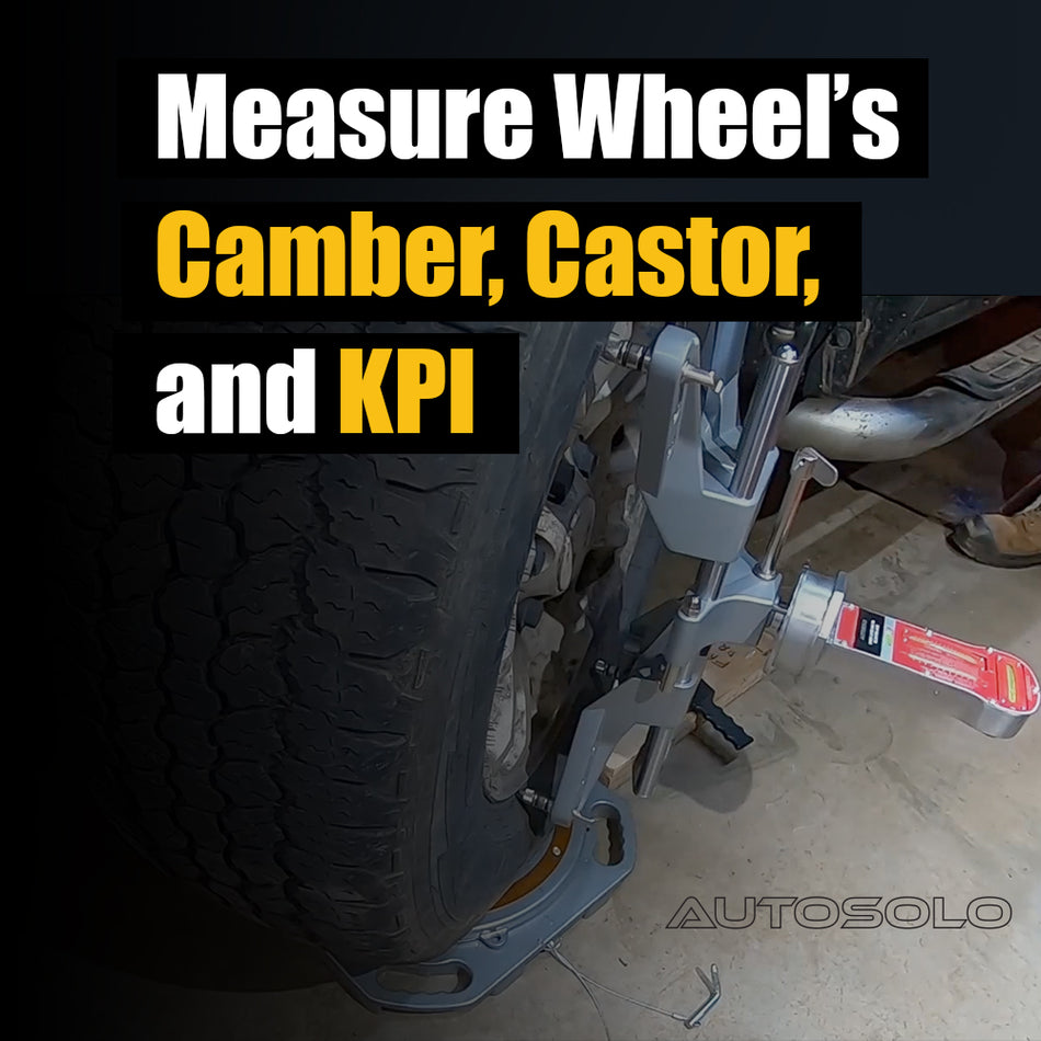 Magnetic Camber, Caster & Kingpin Inclination Wheel Alignment Gauge ...