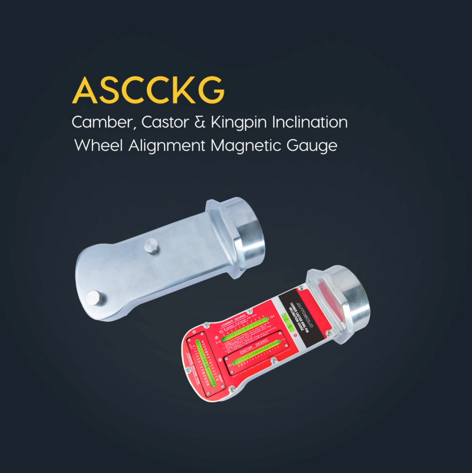 AutoSolo Magnetic Camber, Caster & Kingpin Inclination Wheel Alignment